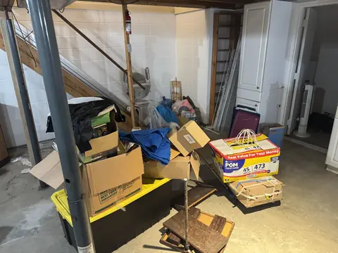 Example: the stairs the items have to come up.